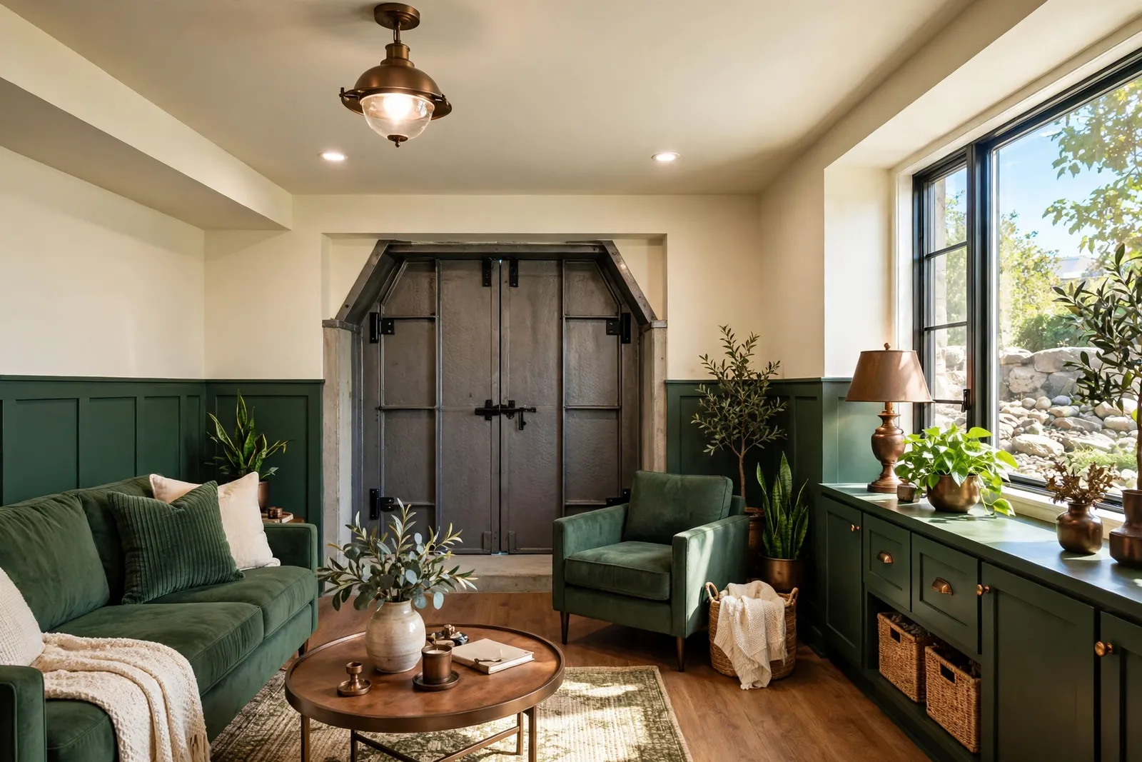 Bilco Door vs Egress Window Options — Egress Window Added Beside an Existing Bulkhead in Bannister by Waldorf Egress Window Company