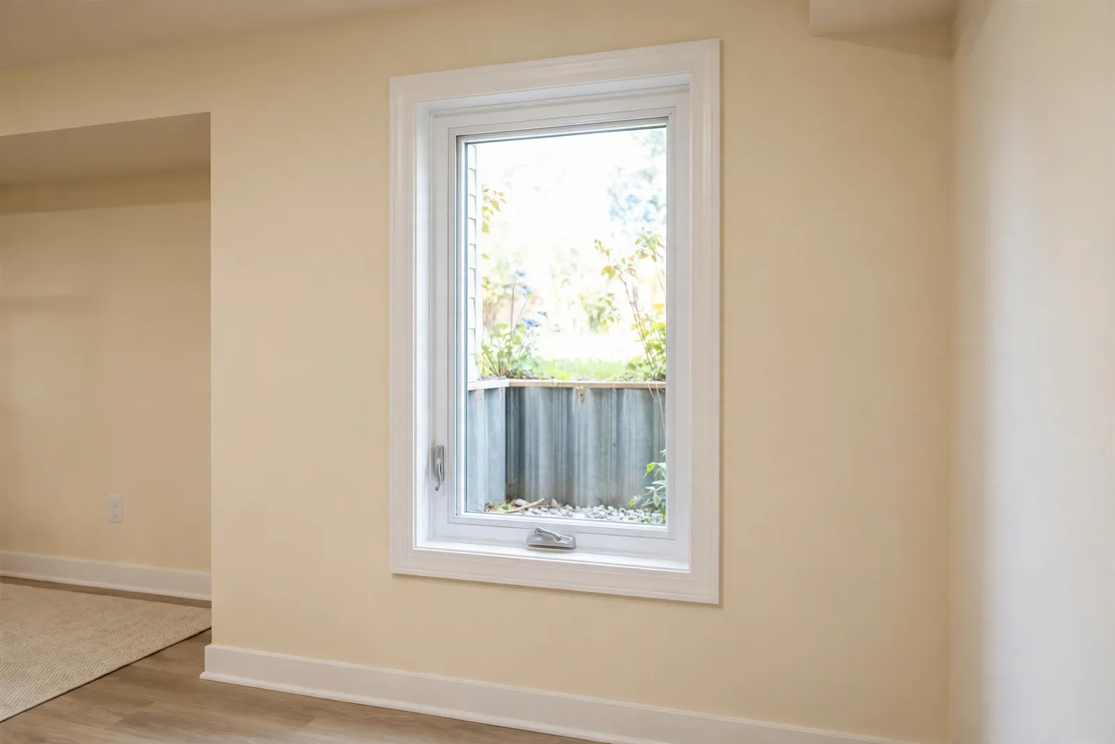After photo,  Egress Window Replacement in Wakefield, by Waldorf Egress Window Company